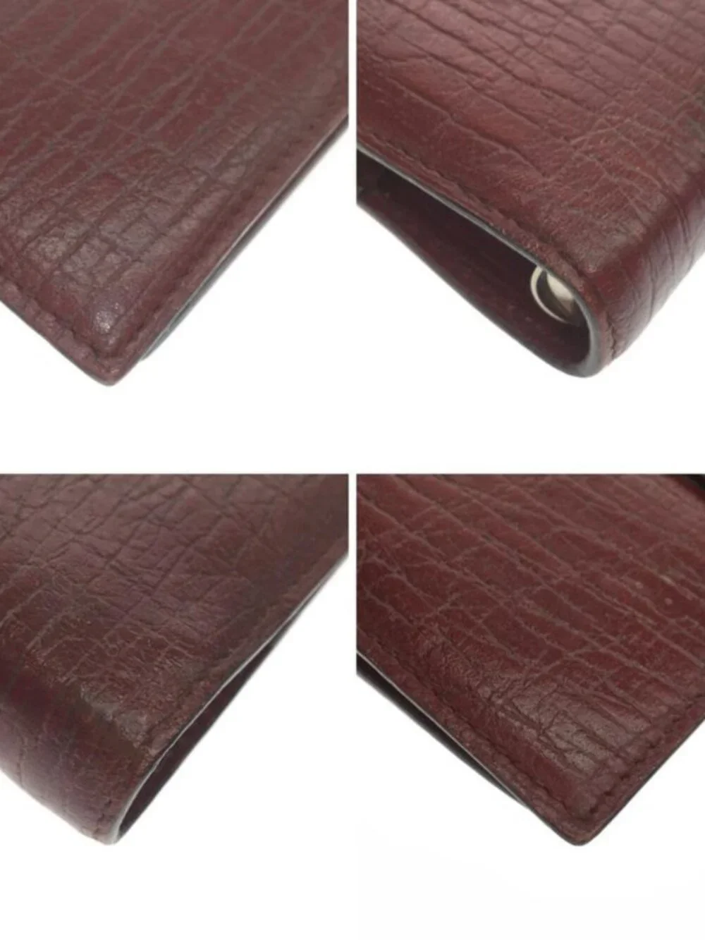 Gucci Notebook Cover Leather Bordeaux